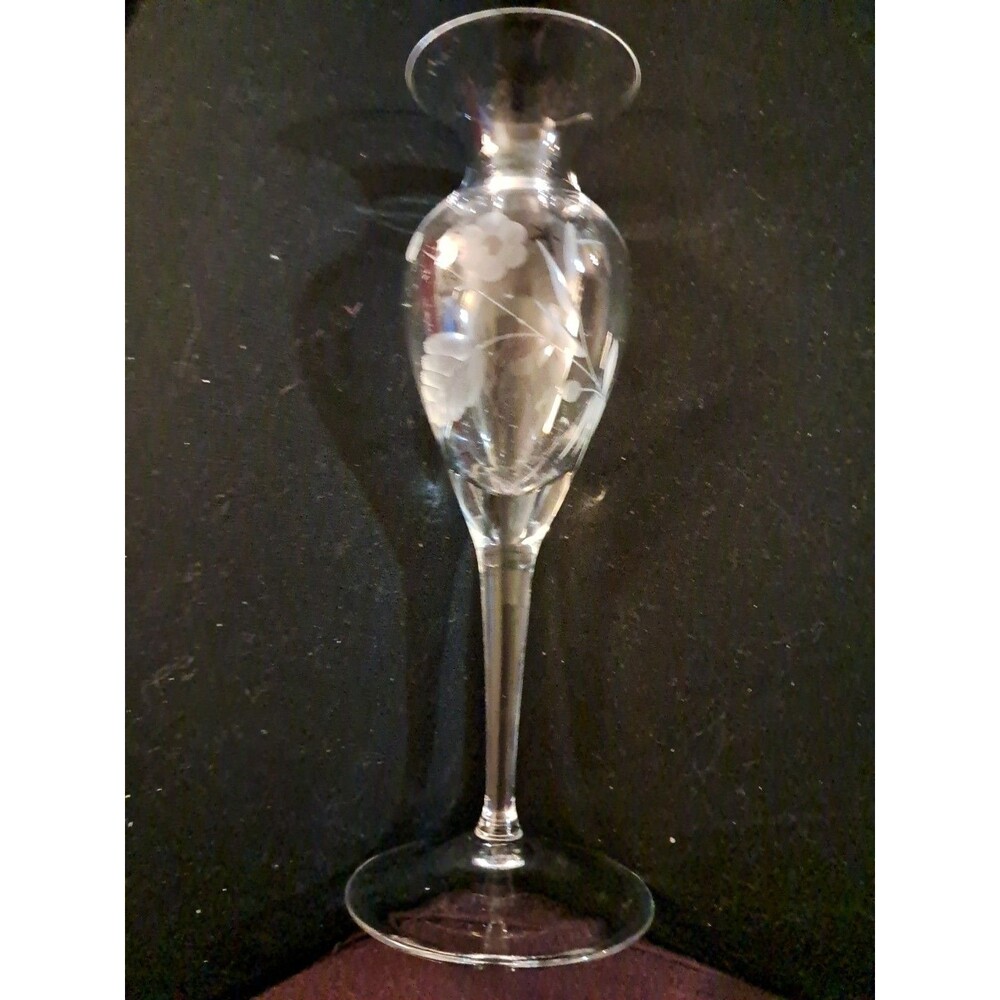 Lenox Hand Cut Crystal Bud Vase / Candlestick